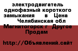 электродвигатель однофазный короткого замыкания 220 в › Цена ­ 500 - Челябинская обл., Магнитогорск г. Другое » Продам   